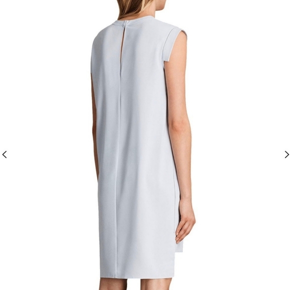 ALLSAINTS | Tonya Stitched Shift Dress - Picture 6 of 8